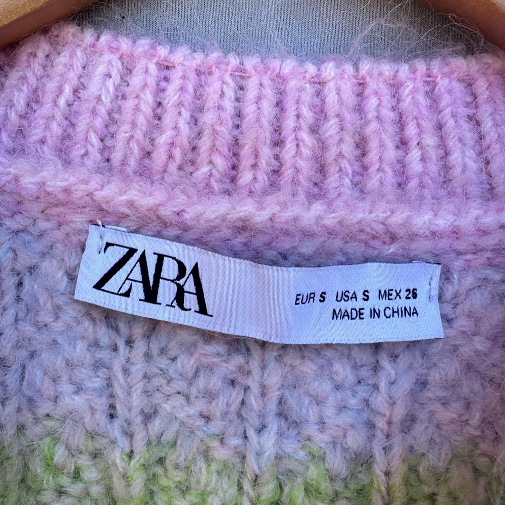 π5 for $45π Zara vest sweater size S - Picture 6 of 7
